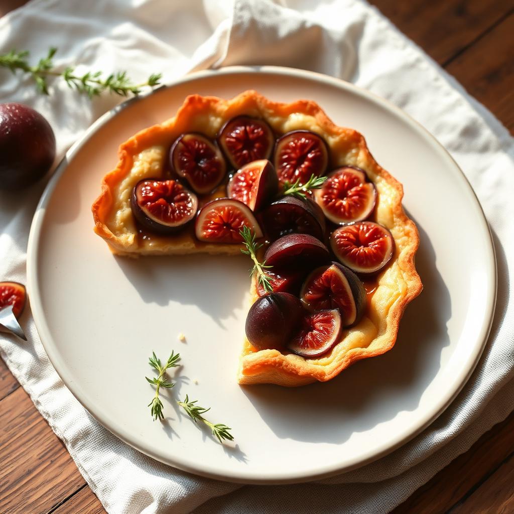 Fine dining dessert