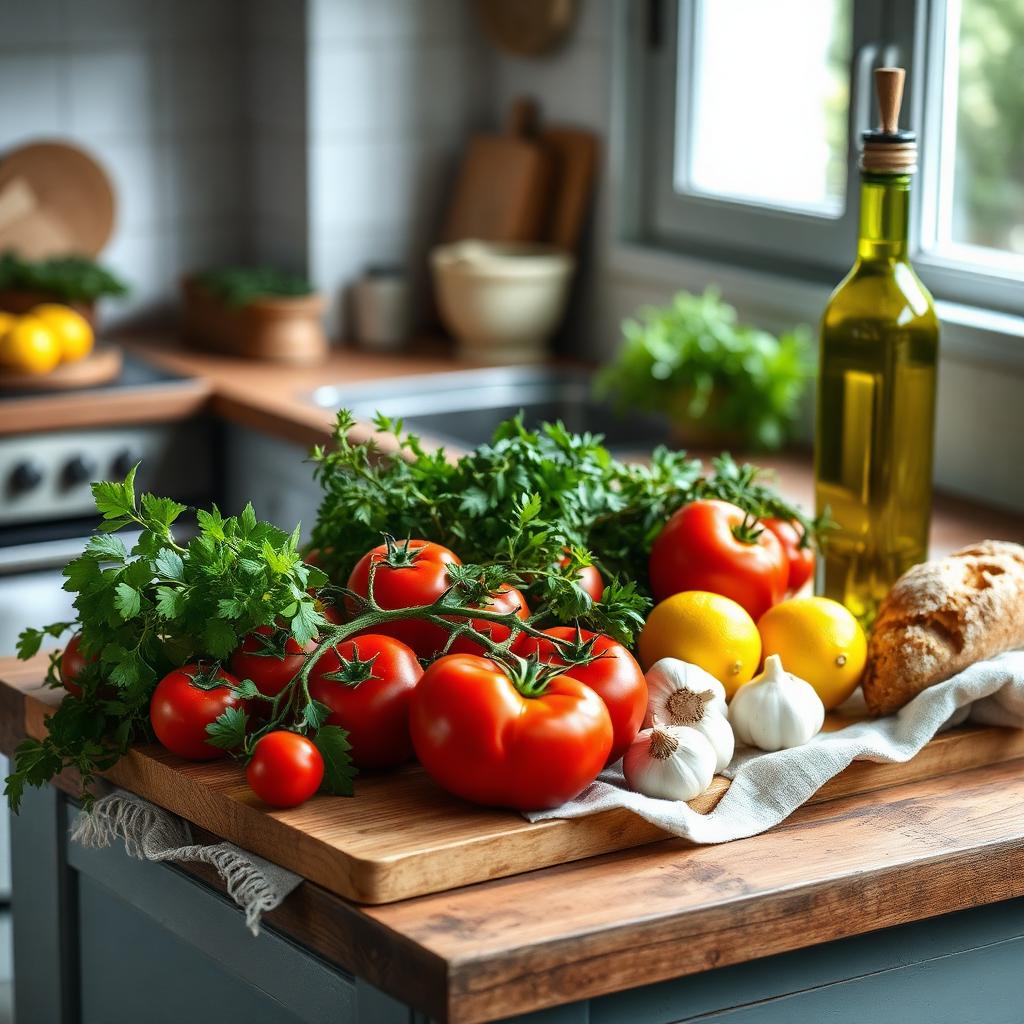 Fresh ingredients